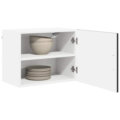 vidaXL Küchenschrank mit Regal Schwarz 50 x 31 x 40 cm Holzwerkstoff