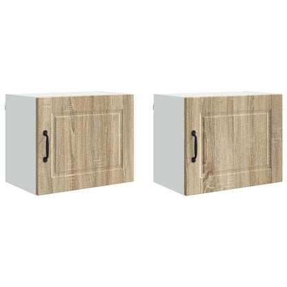 Küchenschrank 2 pcs Sonoma-Eiche 50 x 31 x 40 cm Holzwerkstoff