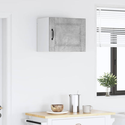 vidaXL Küchenschrank mit Tür Beton Grau 50 x 31 x 40 cm Holzwerkstoff