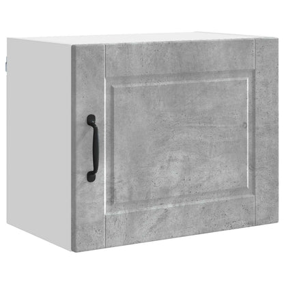 vidaXL Küchenschrank mit Tür Beton Grau 50 x 31 x 40 cm Holzwerkstoff