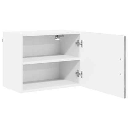 vidaXL Küchenschrank mit Tür Beton Grau 50 x 31 x 40 cm Holzwerkstoff
