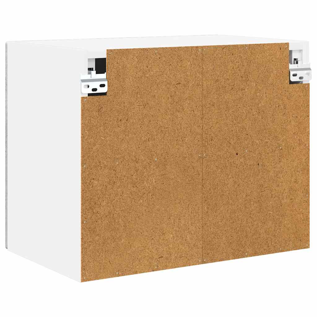 vidaXL Küchenschrank 2 pcs Beton Grau 50 x 31 x 40 cm Holzwerkstoff