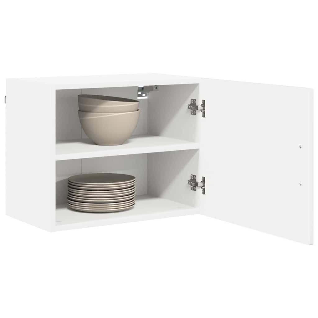 vidaXL Küchenschrank Hochglanz Weiß 50 x 31 x 40 cm Holzwerkstoff