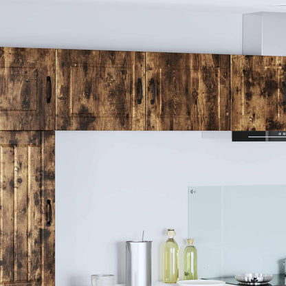 vidaXL Küchenschrank Geräucherte Eiche 50 x 31 x 40 cm Holzwerkstoff
