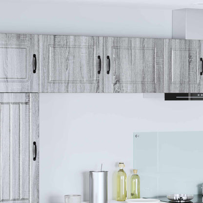 vidaXL Küchenschrank 2 pcs Graues Sonoma 50 x 31 x 40 cm Holzwerkstoff