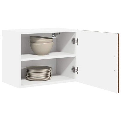 vidaXL Küchenschrank mit Tür 2 pcs Braun Eichen-Optik 50 x 31 x 40 cm