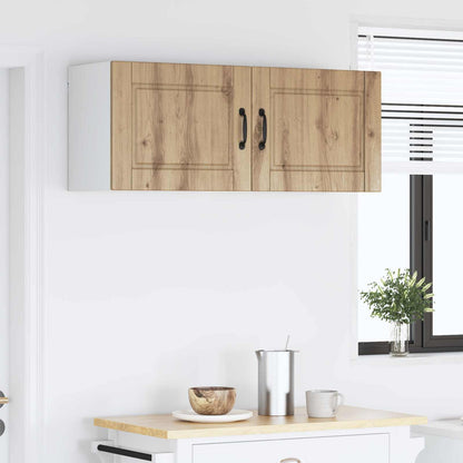 vidaXL Küchenschrank 2 pcs Artisan-Eiche 50 x 31 x 40 cm Holzwerkstoff