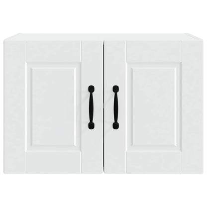 vidaXL Küchenschrank mit Tür 2 pcs Weiß 60 x 31 x 40 cm Holzwerkstoff