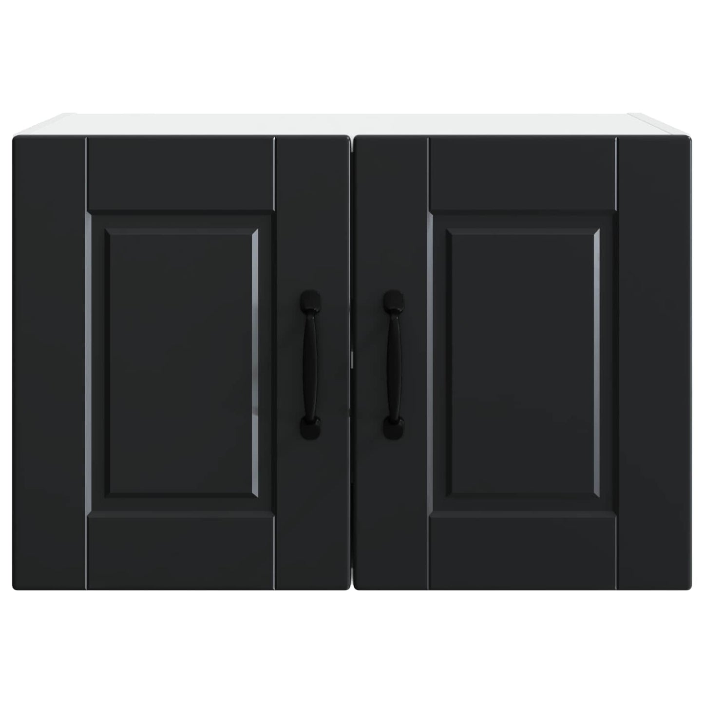 vidaXL Küchenschrank mit Regal Schwarz 60 x 31 x 40 cm Holzwerkstoff