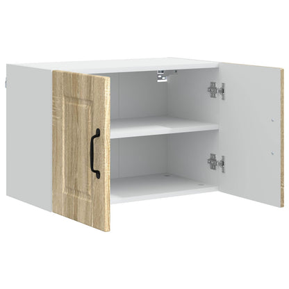 vidaXL Küchenschrank 2 pcs Sonoma-Eiche 60 x 31 x 40 cm Holzwerkstoff