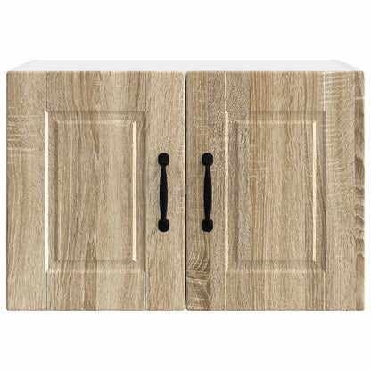 vidaXL Küchenschrank 2 pcs Sonoma-Eiche 60 x 31 x 40 cm Holzwerkstoff