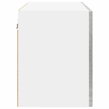 vidaXL Küchenschrank mit Tür Beton Grau 60 x 31 x 40 cm Holzwerkstoff