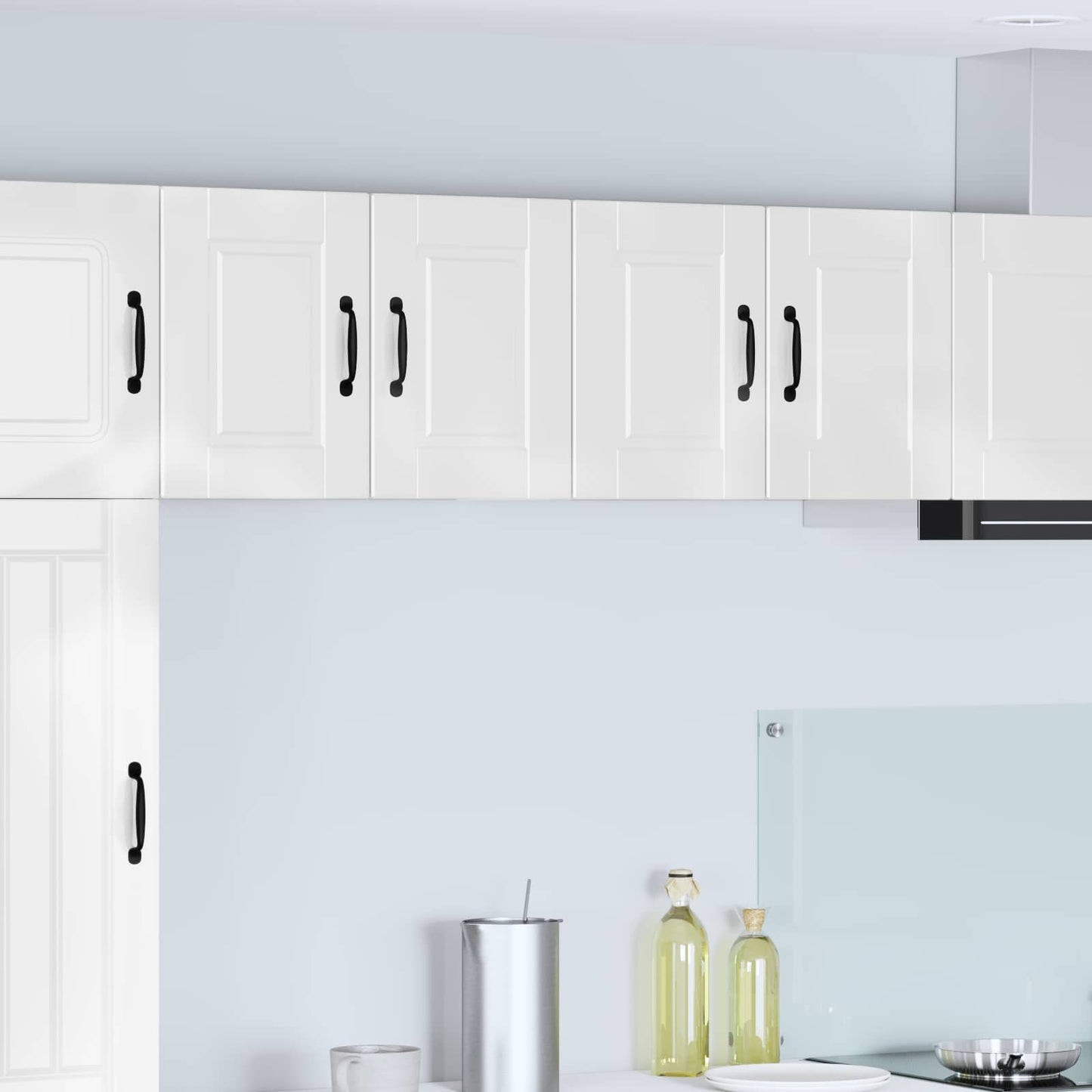 vidaXL Küchenschrank Hochglanz Weiß 60 x 31 x 40 cm Holzwerkstoff