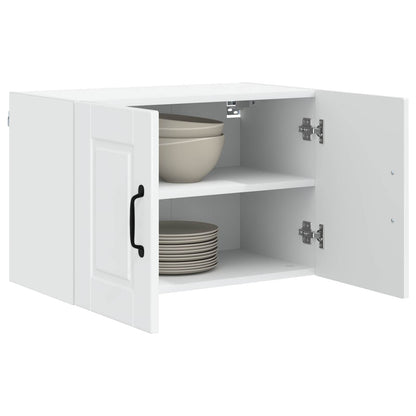 vidaXL Küchenschrank Hochglanz Weiß 60 x 31 x 40 cm Holzwerkstoff