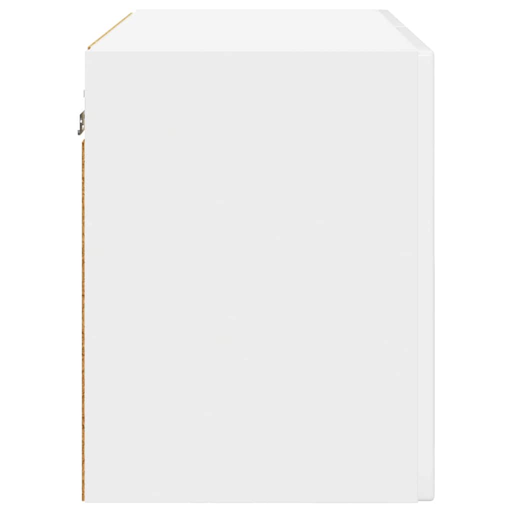 vidaXL Küchenschrank Hochglanz Weiß 60 x 31 x 40 cm Holzwerkstoff