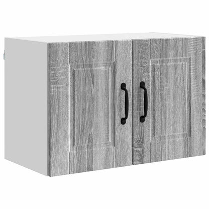 vidaXL Küchenschrank 2 pcs Graues Sonoma 60 x 31 x 40 cm Holzwerkstoff