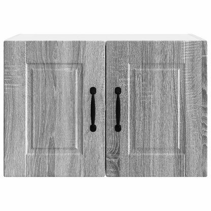vidaXL Küchenschrank 2 pcs Graues Sonoma 60 x 31 x 40 cm Holzwerkstoff