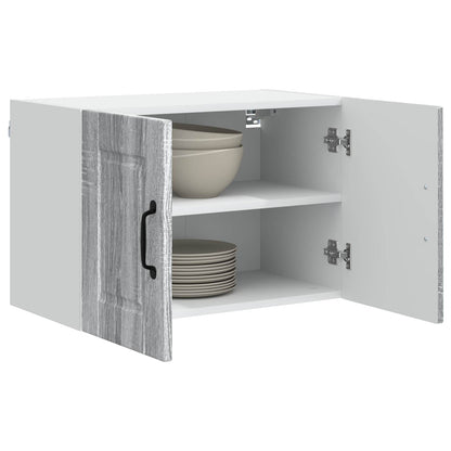 vidaXL Küchenschrank 2 pcs Graues Sonoma 60 x 31 x 40 cm Holzwerkstoff