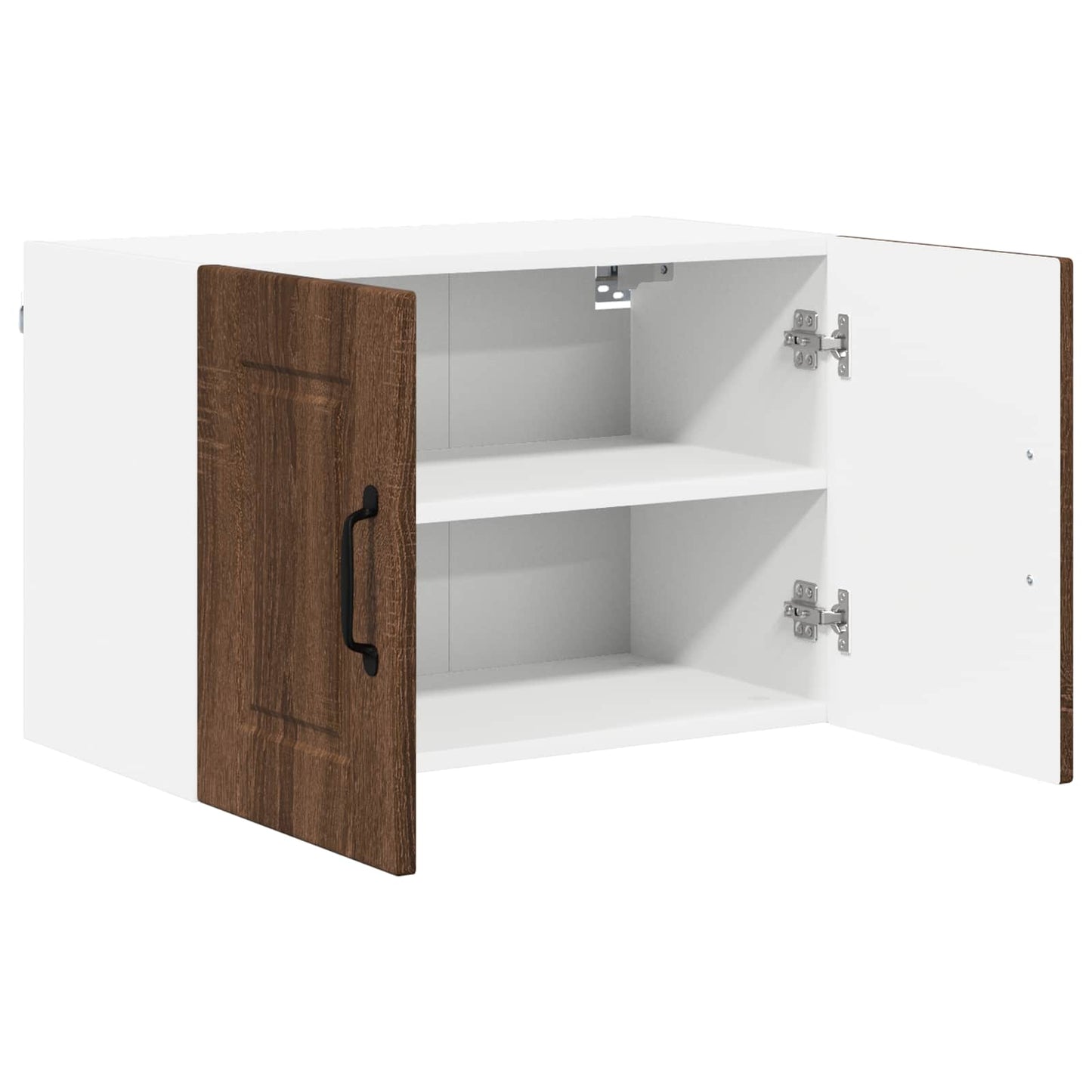 vidaXL Küchenschrank mit Tür 2 pcs Braun Eichen-Optik 60 x 31 x 40 cm
