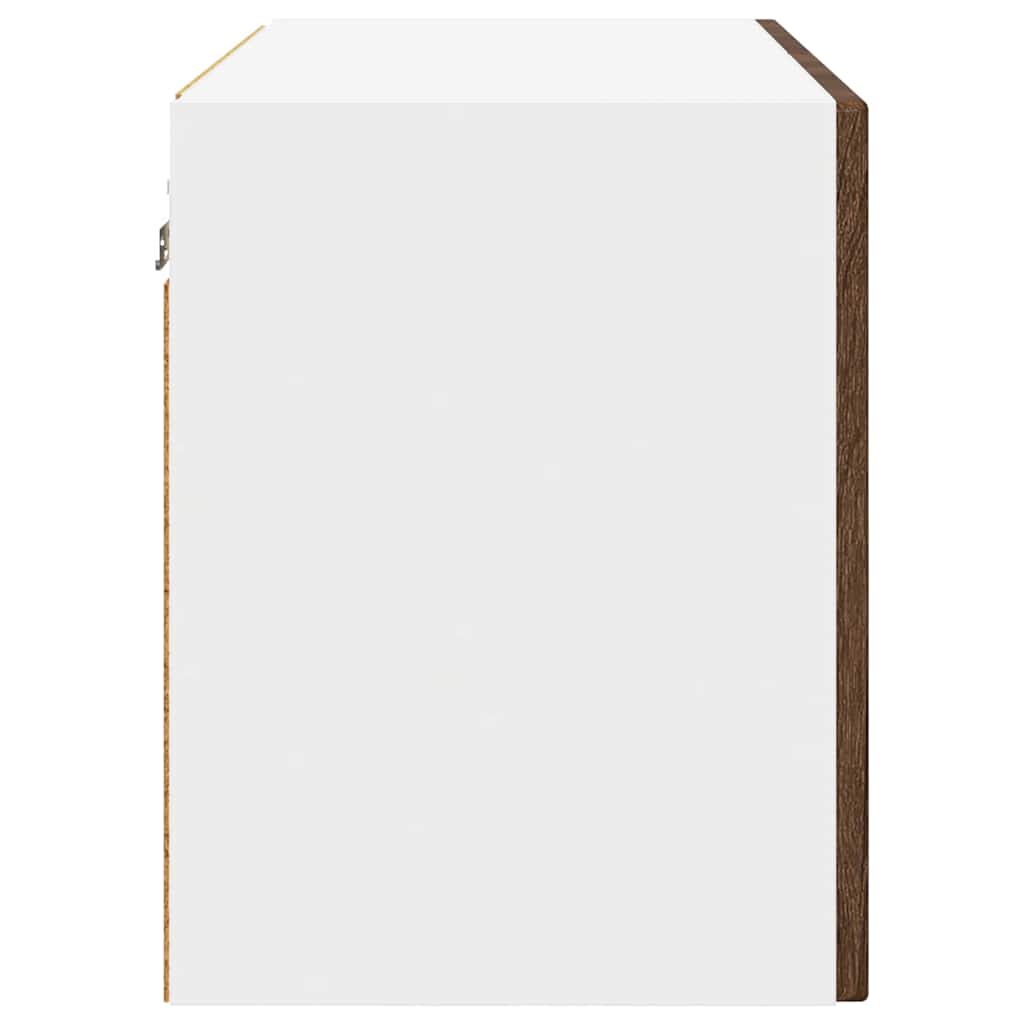 vidaXL Küchenschrank mit Tür 2 pcs Braun Eichen-Optik 60 x 31 x 40 cm
