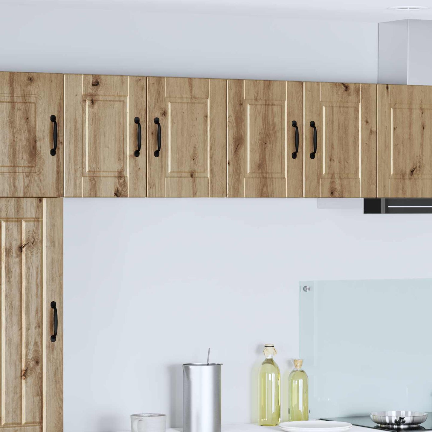 vidaXL Küchenschrank 2 pcs Artisan-Eiche 60 x 31 x 40 cm Holzwerkstoff