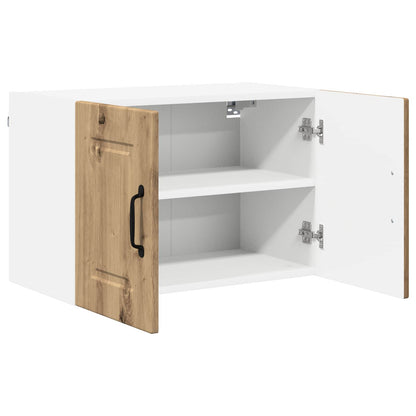 vidaXL Küchenschrank 2 pcs Artisan-Eiche 60 x 31 x 40 cm Holzwerkstoff