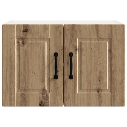 vidaXL Küchenschrank 2 pcs Artisan-Eiche 60 x 31 x 40 cm Holzwerkstoff