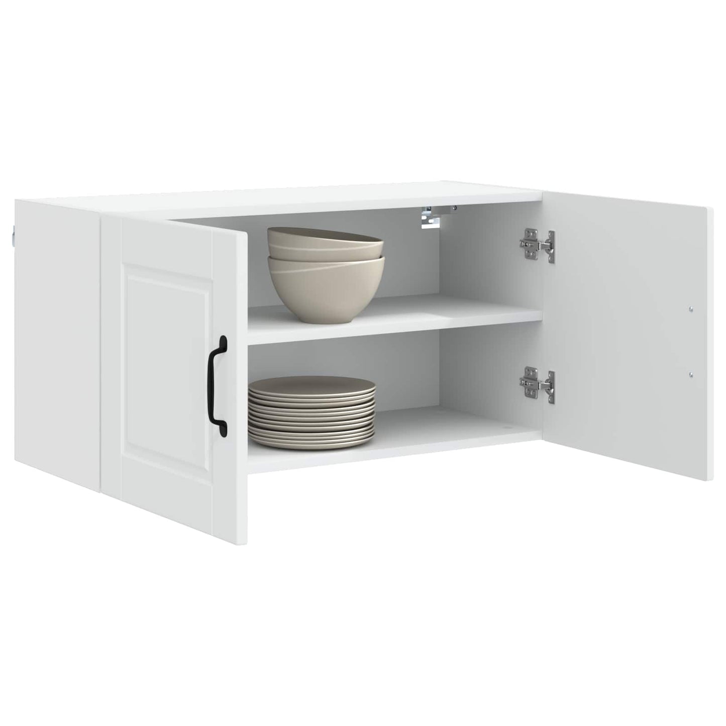 vidaXL Küchenschrank mit Regal Weiß 80 x 31 x 40 cm Holzwerkstoff