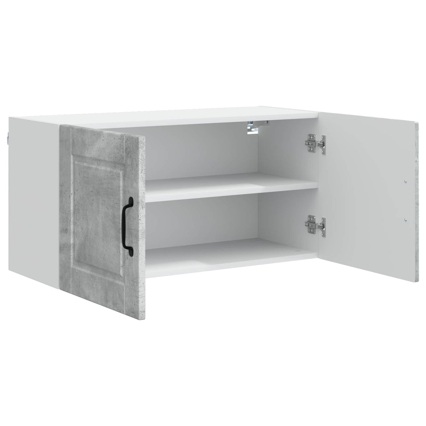 vidaXL Küchenschrank mit Tür Beton Grau 80 x 31 x 40 cm Holzwerkstoff