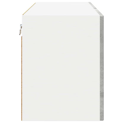 vidaXL Küchenschrank mit Tür Beton Grau 80 x 31 x 40 cm Holzwerkstoff