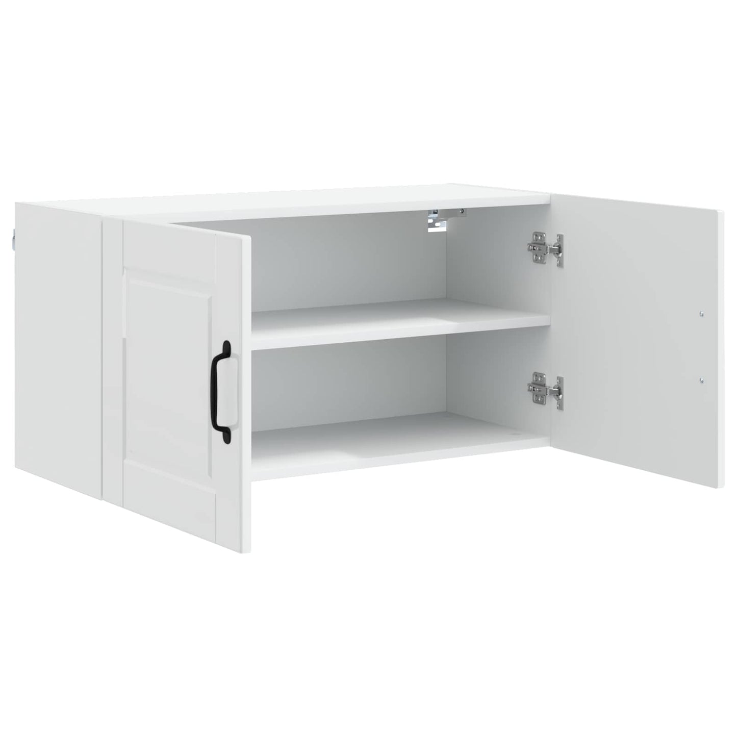 vidaXL Küchenschrank Hochglanz Weiß 80 x 31 x 40 cm Holzwerkstoff