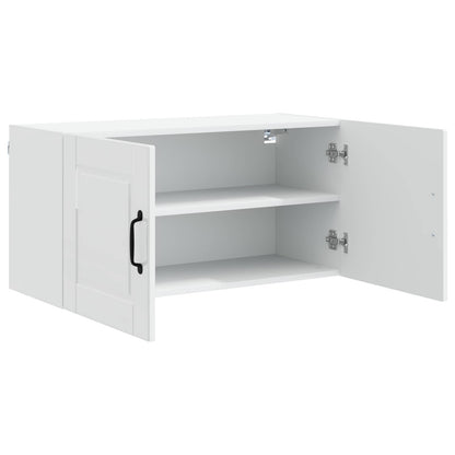 vidaXL Küchenschrank Hochglanz Weiß 80 x 31 x 40 cm Holzwerkstoff