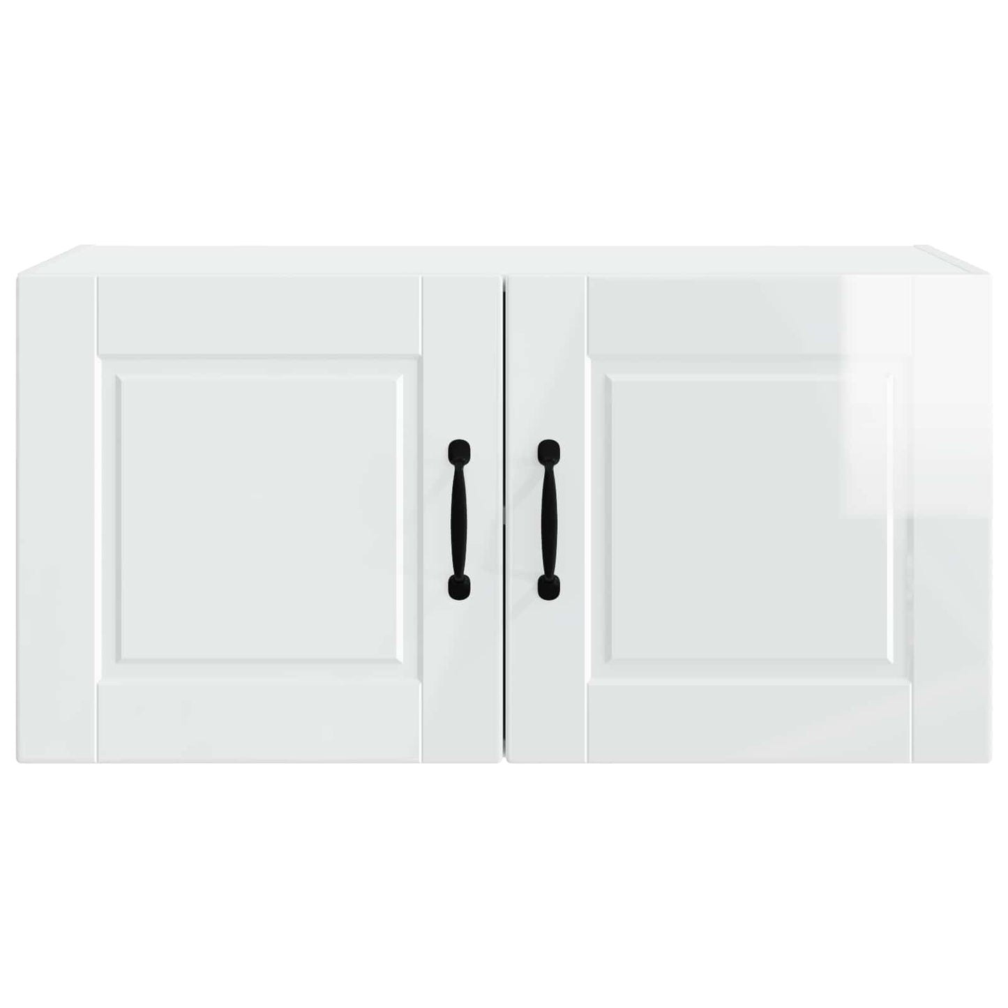 vidaXL Küchenschrank Hochglanz Weiß 80 x 31 x 40 cm Holzwerkstoff