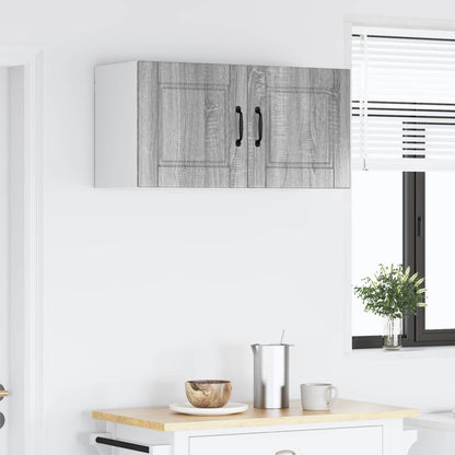 vidaXL Küchenschrank Graues Sonoma 80 x 31 x 40 cm Holzwerkstoff