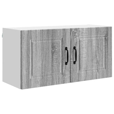 vidaXL Küchenschrank Graues Sonoma 80 x 31 x 40 cm Holzwerkstoff
