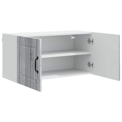 vidaXL Küchenschrank Graues Sonoma 80 x 31 x 40 cm Holzwerkstoff