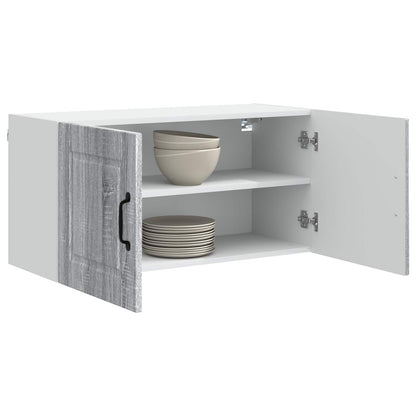 vidaXL Küchenschrank Graues Sonoma 80 x 31 x 40 cm Holzwerkstoff