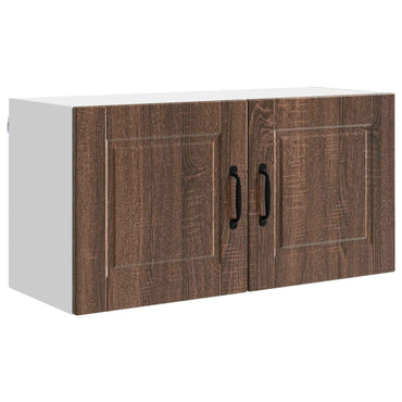 vidaXL Küchenschrank Braun Eichen-Optik 80 x 31 x 40 cm Holzwerkstoff