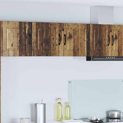 vidaXL Küchenschrank mit Regal Altholz 80 x 31 x 40 cm Holzwerkstoff