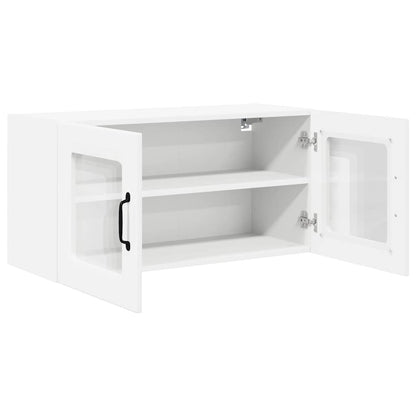 vidaXL Küchenschrank mit Regal Weiß 80 x 31 x 40 cm Holzwerkstoff