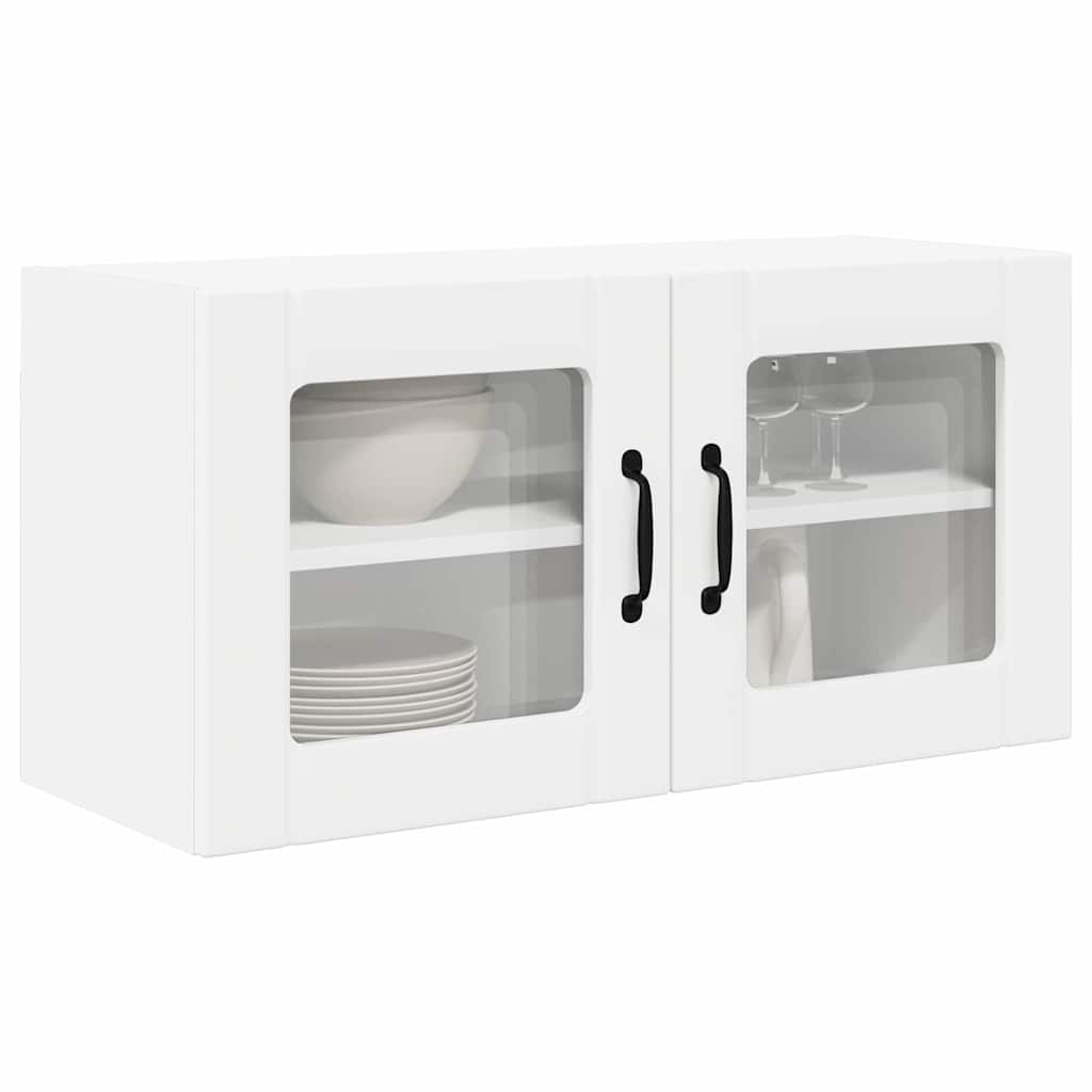 vidaXL Küchenschrank mit Regal Weiß 80 x 31 x 40 cm Holzwerkstoff