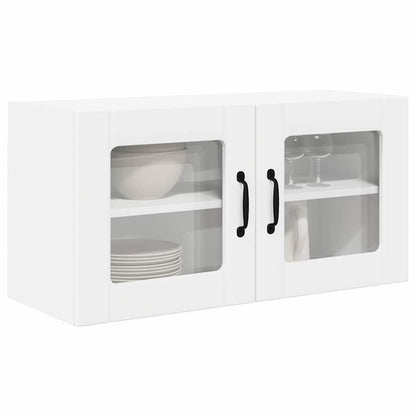 vidaXL Küchenschrank mit Regal Weiß 80 x 31 x 40 cm Holzwerkstoff