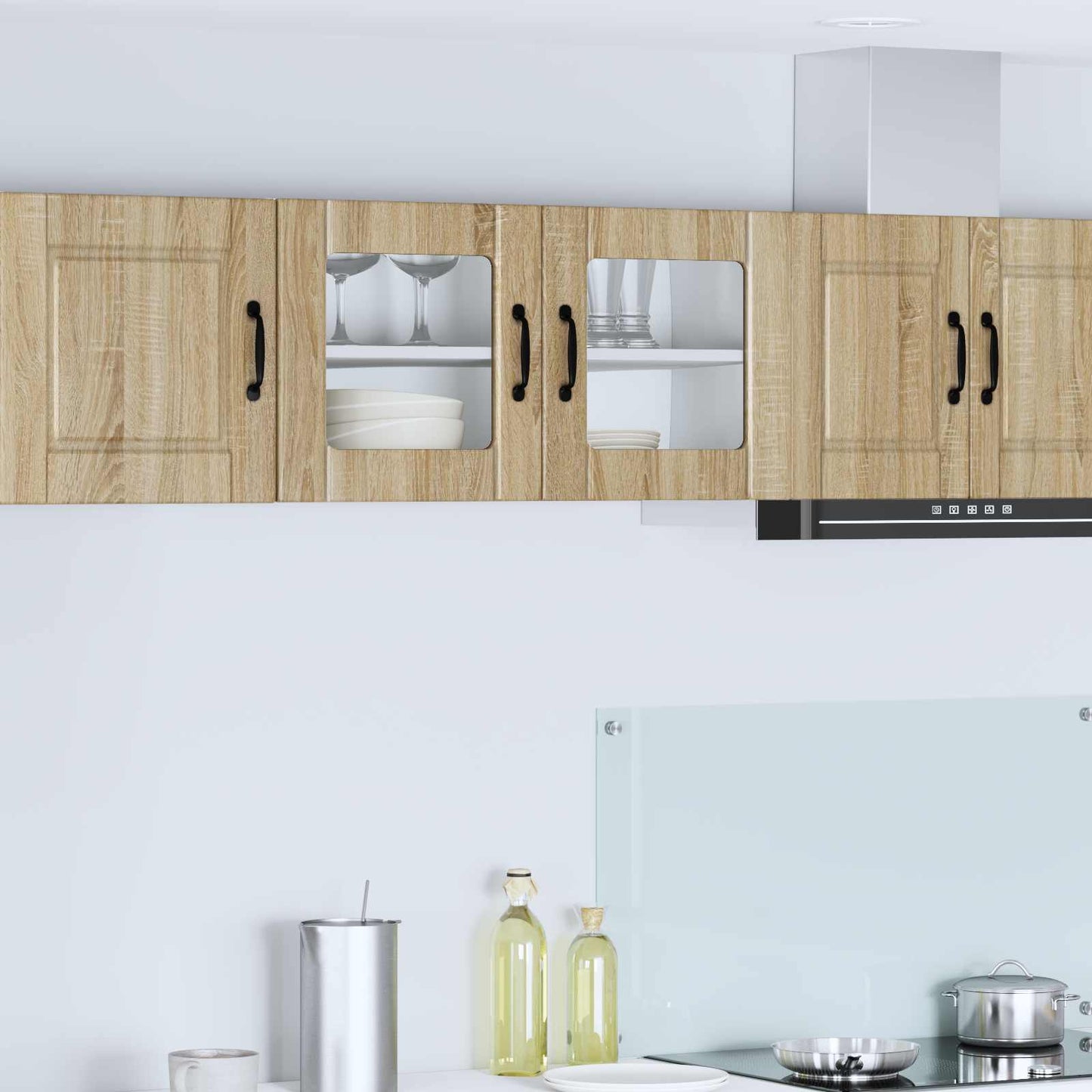 vidaXL Küchenschrank Sonoma-Eiche 80 x 31 x 40 cm Holzwerkstoff