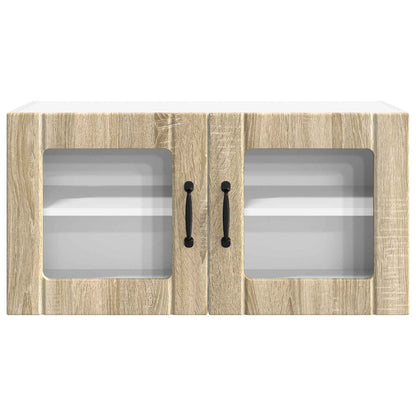vidaXL Küchenschrank Sonoma-Eiche 80 x 31 x 40 cm Holzwerkstoff
