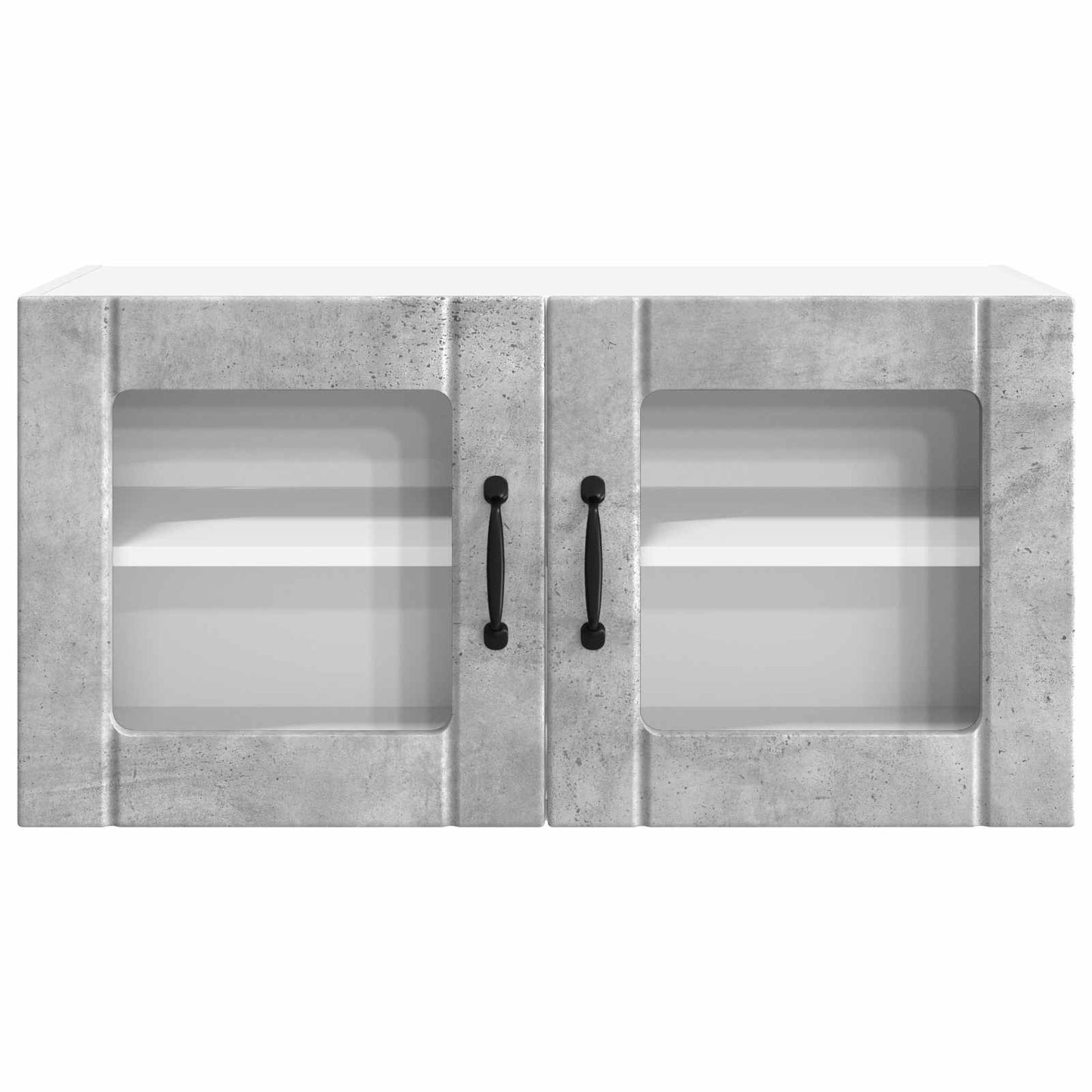 vidaXL Küchenschrank mit Tür Beton Grau 80 x 31 x 40 cm Holzwerkstoff