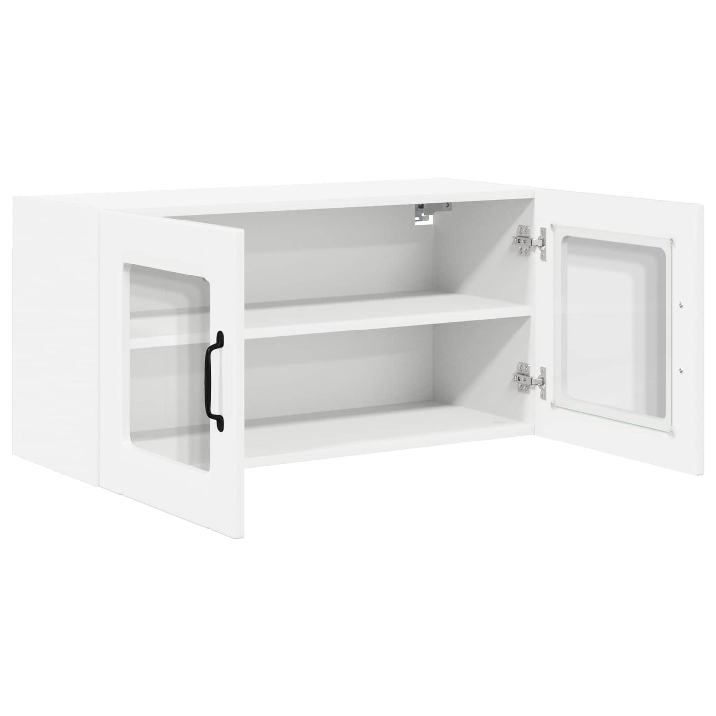 vidaXL Küchenschrank Hochglanz Weiß 80 x 31 x 40 cm Holzwerkstoff