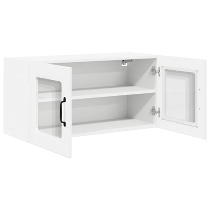 vidaXL Küchenschrank Hochglanz Weiß 80 x 31 x 40 cm Holzwerkstoff