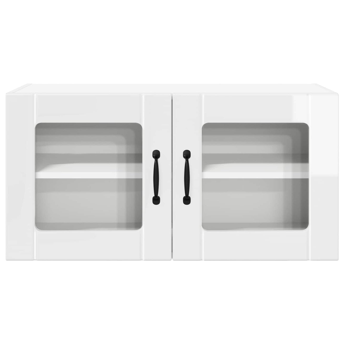 vidaXL Küchenschrank Hochglanz Weiß 80 x 31 x 40 cm Holzwerkstoff