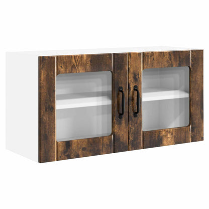 vidaXL Küchenschrank Geräucherte Eiche 80 x 31 x 40 cm Holzwerkstoff