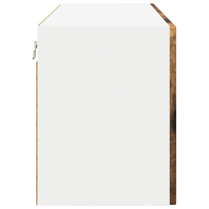 vidaXL Küchenschrank Geräucherte Eiche 80 x 31 x 40 cm Holzwerkstoff